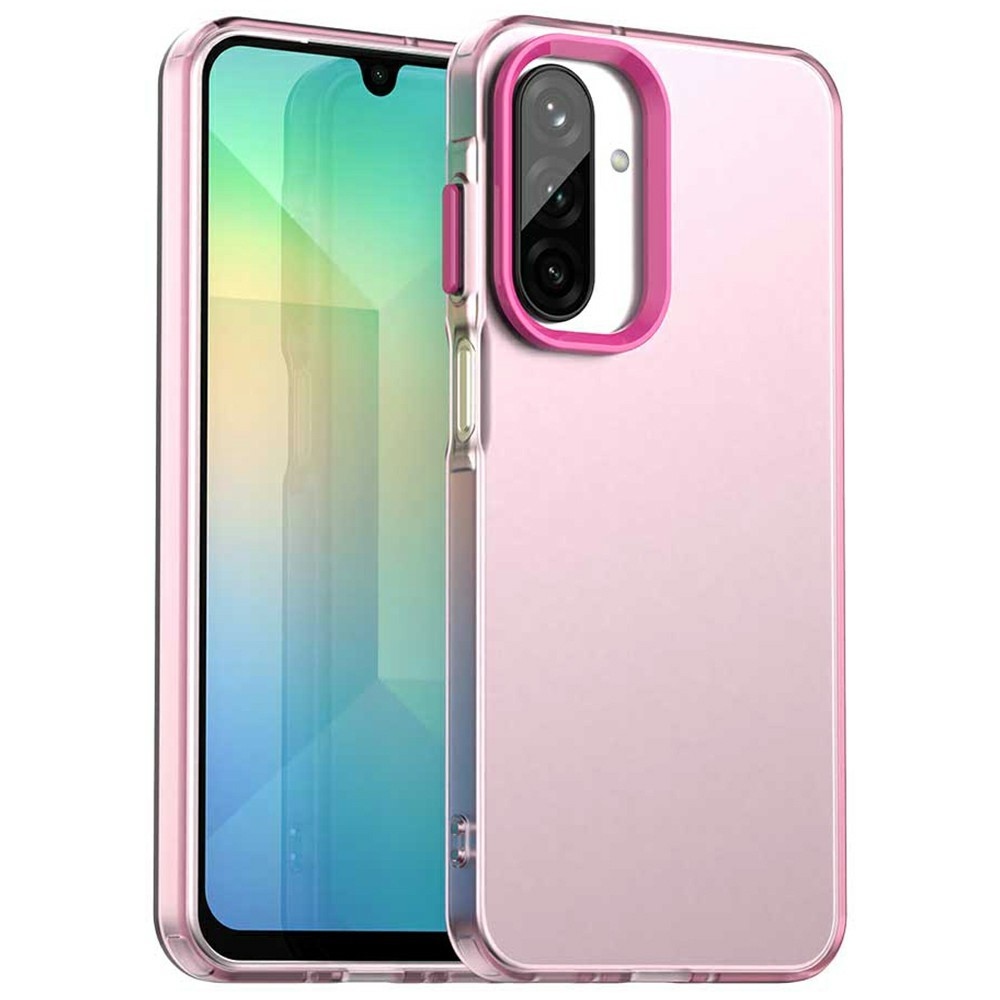 Candy matt zselés tok Samsung Galaxy A26 5G - rózsaszínű