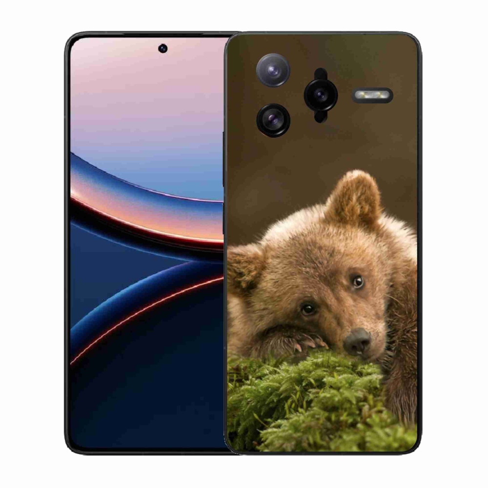 Gél borítás mmCase a Xiaomi Poco F7 Ultra számára - medve