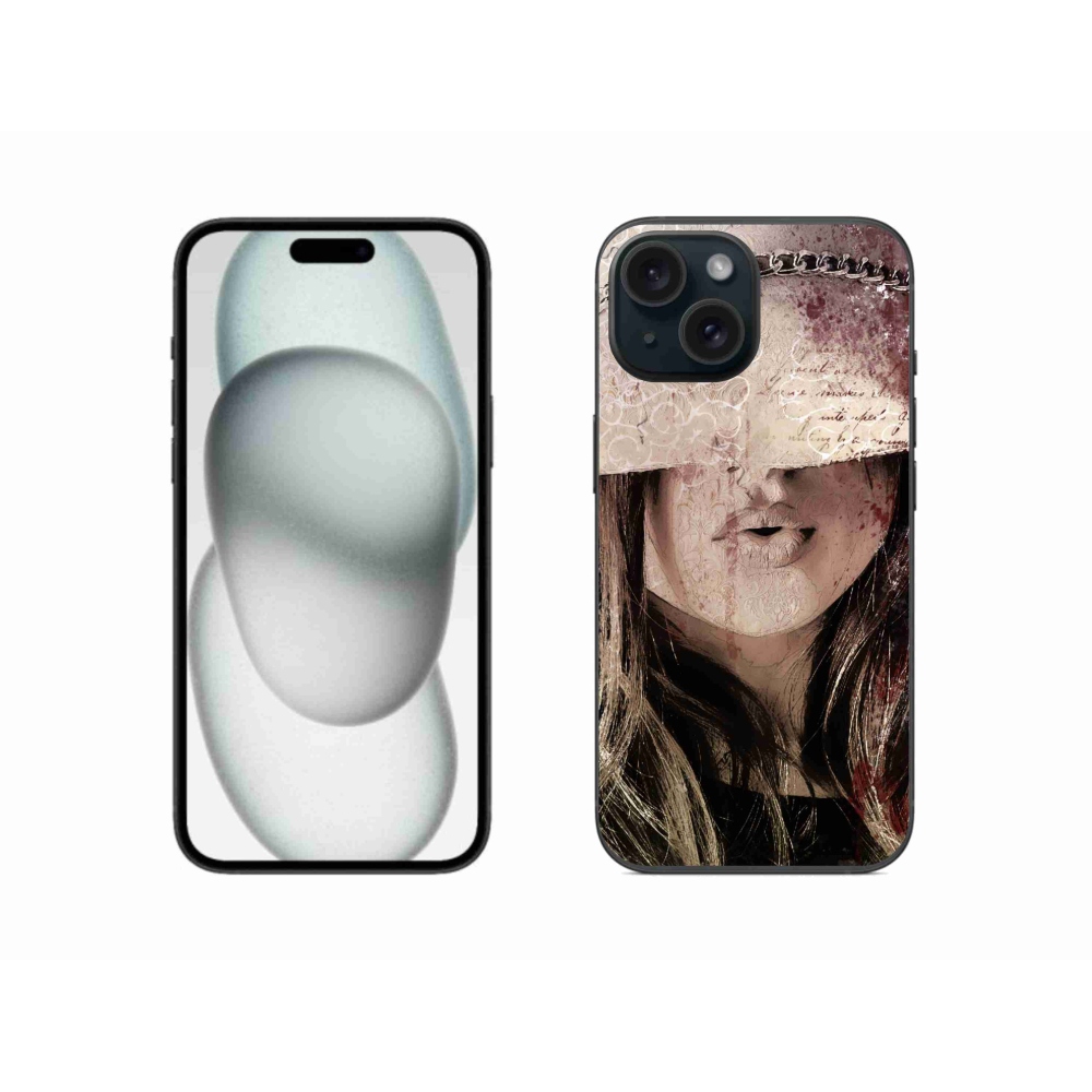 Zselés borítás mmCase iPhone 15 - lányhoz