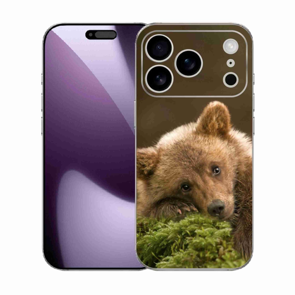 Zselés borítás mmCase iPhone 17 Pro készülékhez - medve