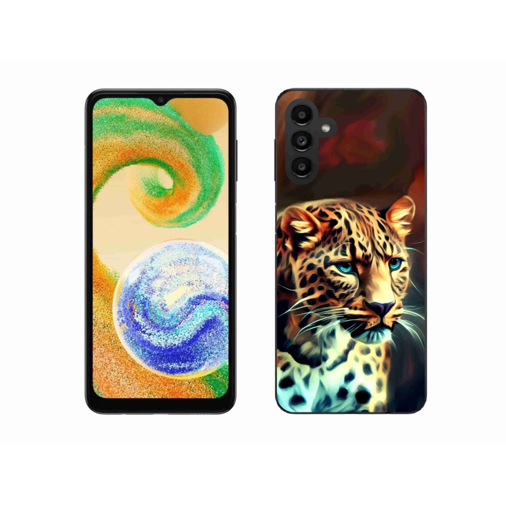 Zselés borítás mmCase Samsung Galaxy A04s (164.7x76.7x9.1mm) - leopárd