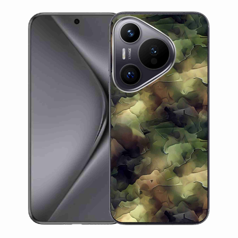 Gél borítás mmCase a Huawei Pura 70 készülékhez - terepszínű minta 10