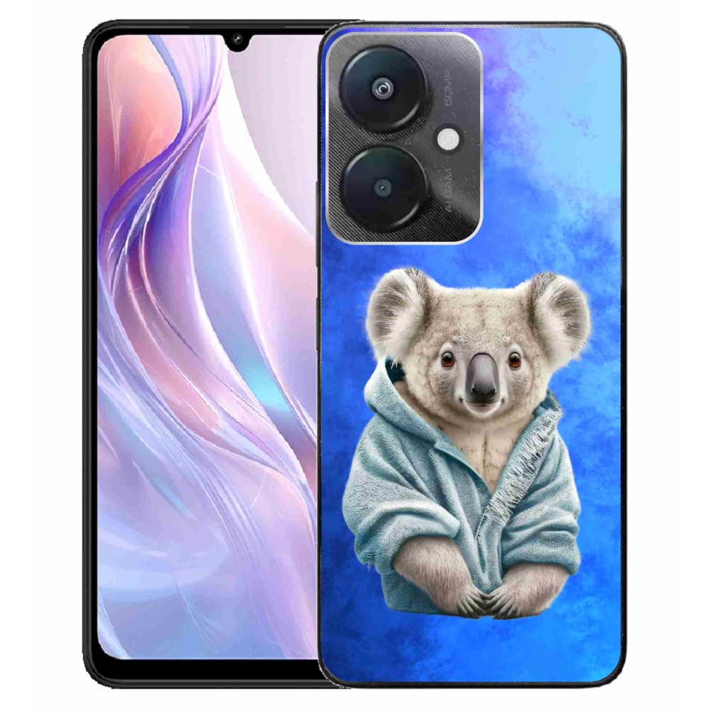 Gél borítás mmCase a Xiaomi Redmi 13C 5G-hez - koala pulóverben