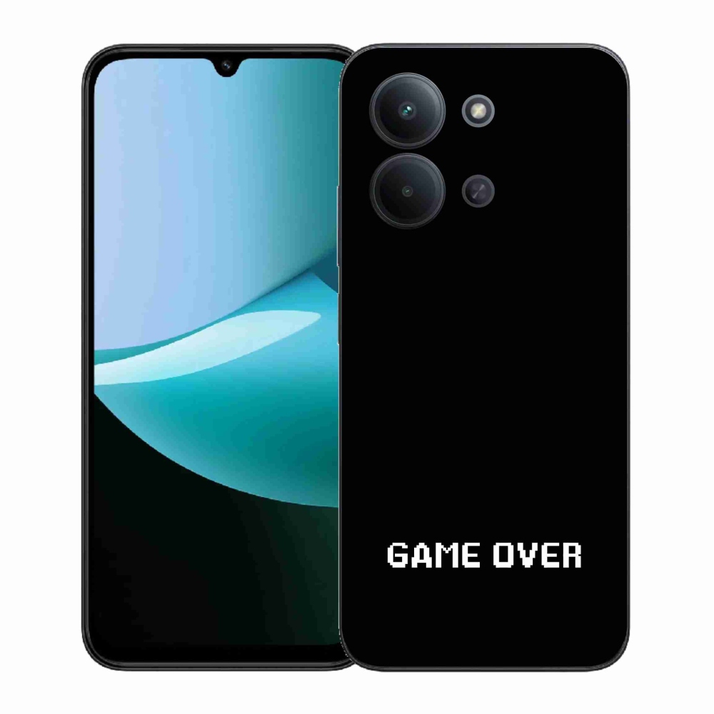 Gél borítás mmCase a Xiaomi Redmi 15C 4G (171mm)/Poco C85 4G (171mm) - játék fekete háttérrel