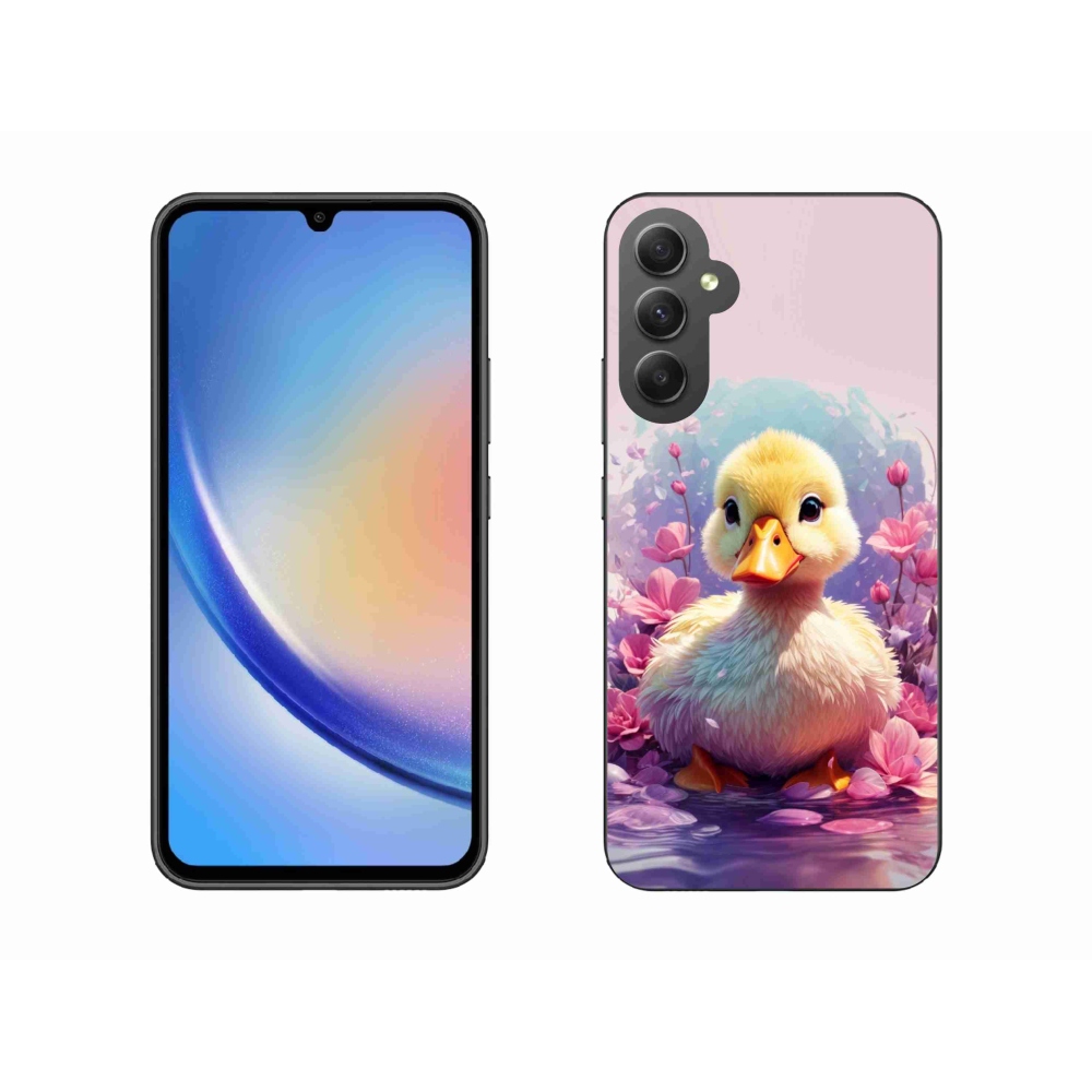 Zselés borítás mmCase Samsung Galaxy A34 5G - kacsa