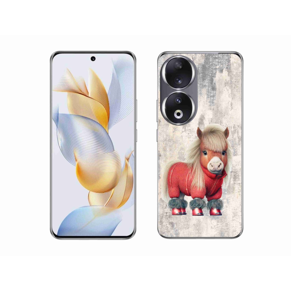 Zselés borítás mmCase a Honor 90 - póni pulóverhez