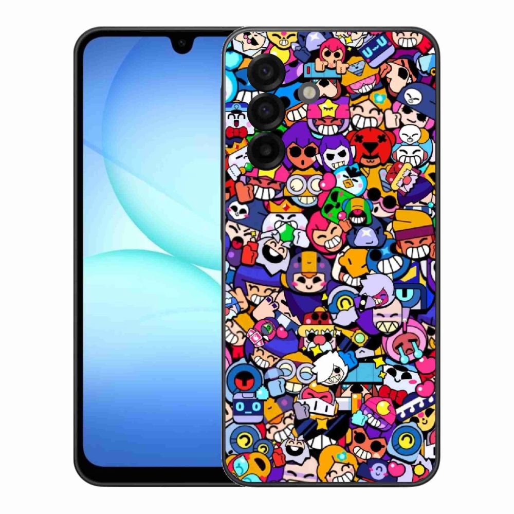 Gél borítás mmCase Samsung Galaxy A17 4G/5G - verekedős csillagok 2