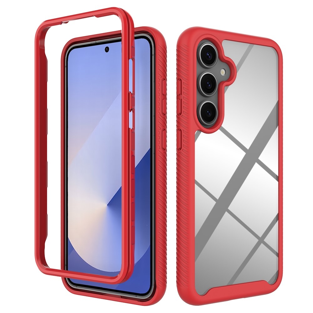 Anti-Drop 2in1 tartós borítás Samsung Galaxy S25+ készülékhez - piros