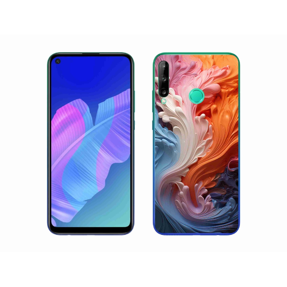 Gél borító mmCase a Huawei P40 Lite E - absztrakt motívum 8