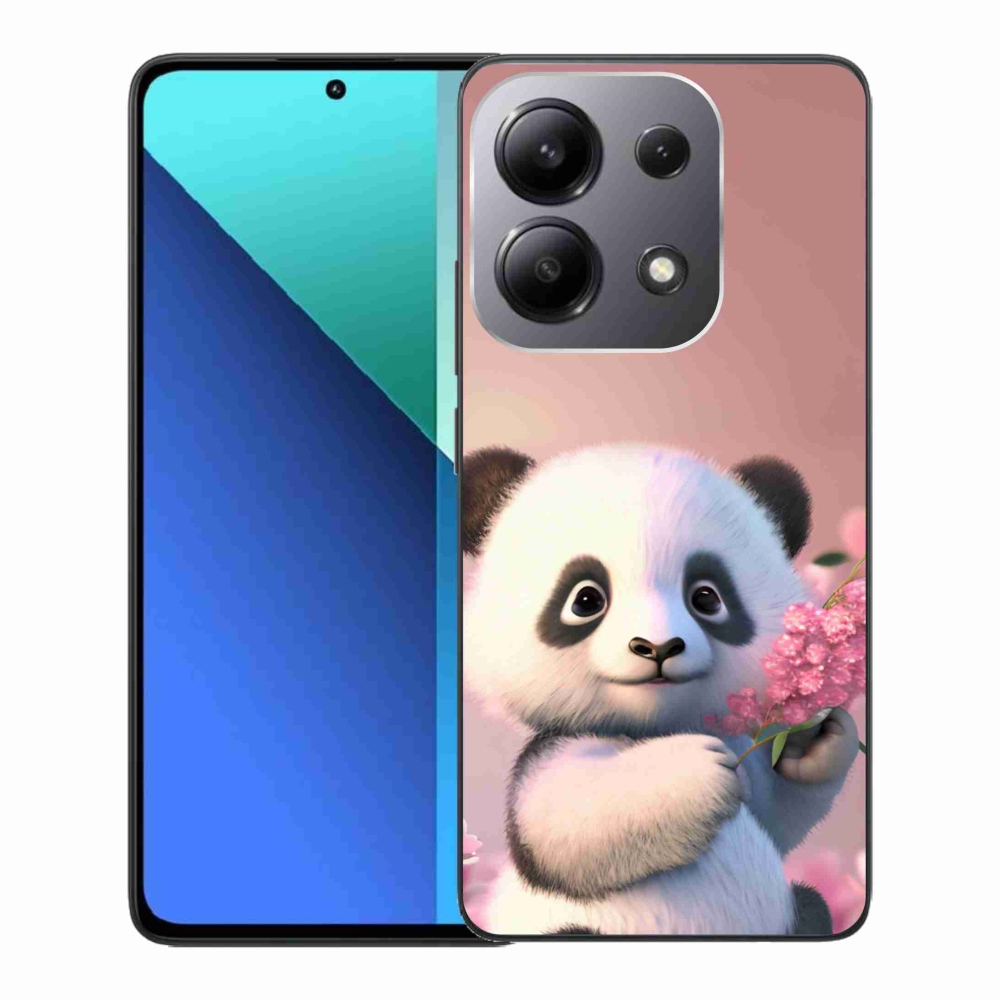 Gél borítás mmCase a Xiaomi Redmi Note 13-hoz - aranyos panda