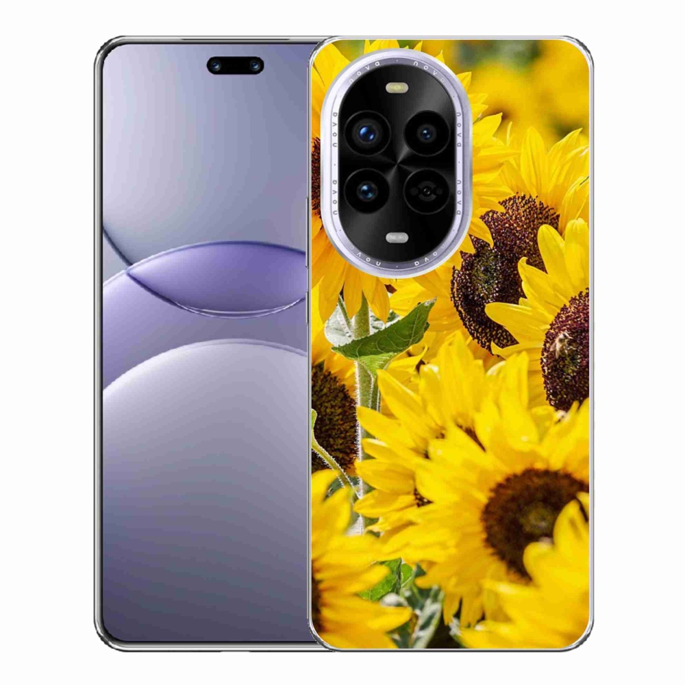 Gél borítás mmCase a Huawei Nova 13 Pro 5G készülékhez - Napraforgó