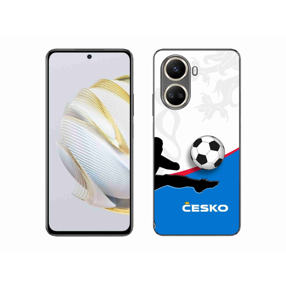 Gél borítás mmCase a Huawei Nova 10 SE-hez - futball Csehország 3