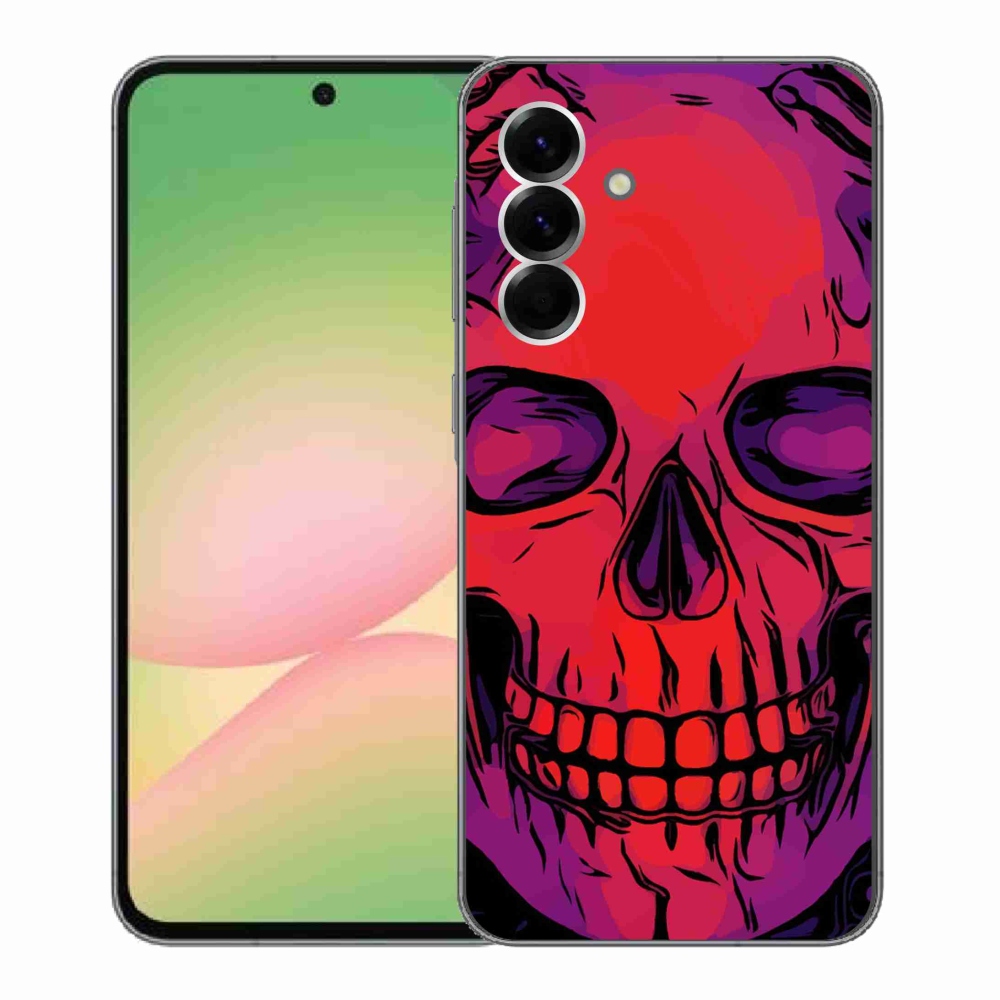 Gél védőhuzat mmCase Samsung Galaxy A56 5G - koponya