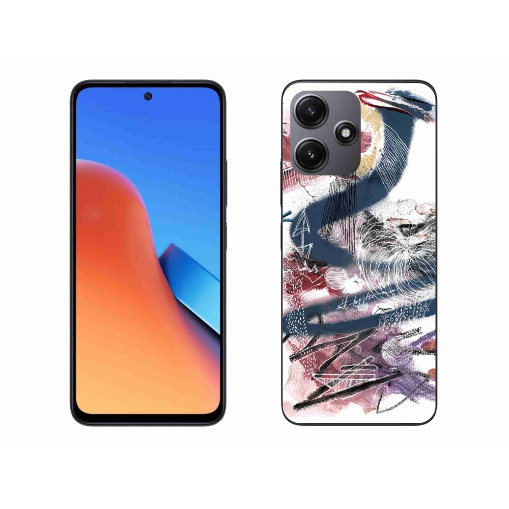 Gél borítás mmCase a Xiaomi Redmi 12 5G számára - absztrakt motívum 28