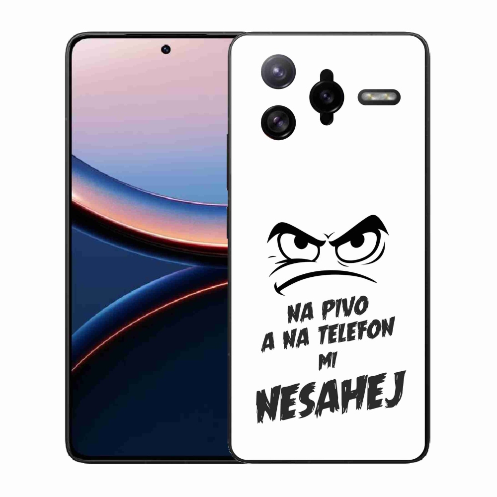 Gél borítás mmCase a Xiaomi Poco F7 Ultra - sör motívum 2 fehér háttérrel