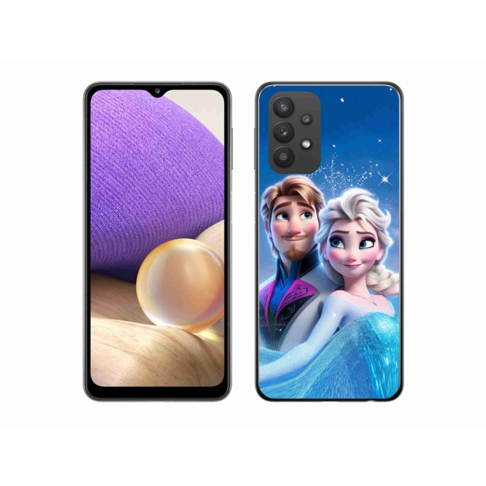 Zselés borítás mmCase Samsung Galaxy A32 5G - Ice Kingdom 1