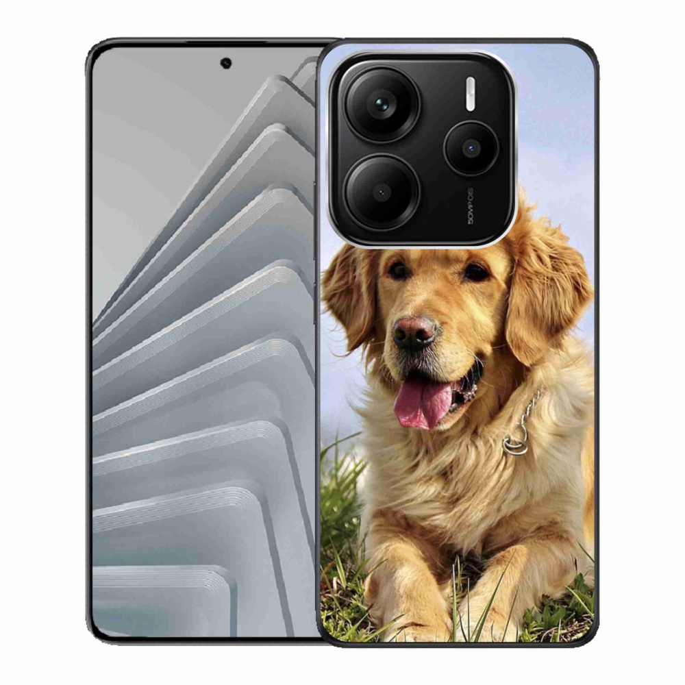 Gél borítás mmCase a Xiaomi Redmi Note 14 5G számára - arany retriever