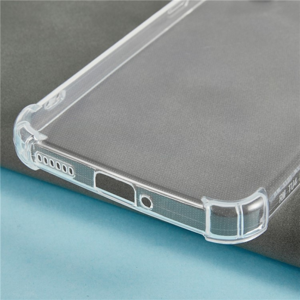 Átlátszó zselés borítás megerősített sarkokkal a Xiaomi Poco F7 5G-nél