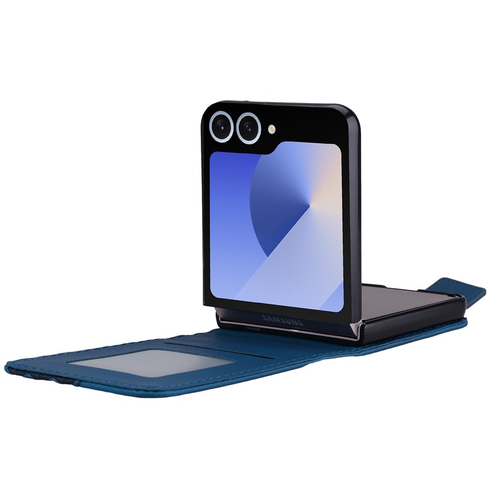 Gridy könyvtáska Samsung Galaxy Z Flip7 5G - kék
