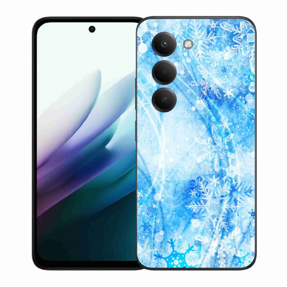 Gél borítás mmCase a Xiaomi Redmi 15 4G/5G (171mm) - hópelyhekhez