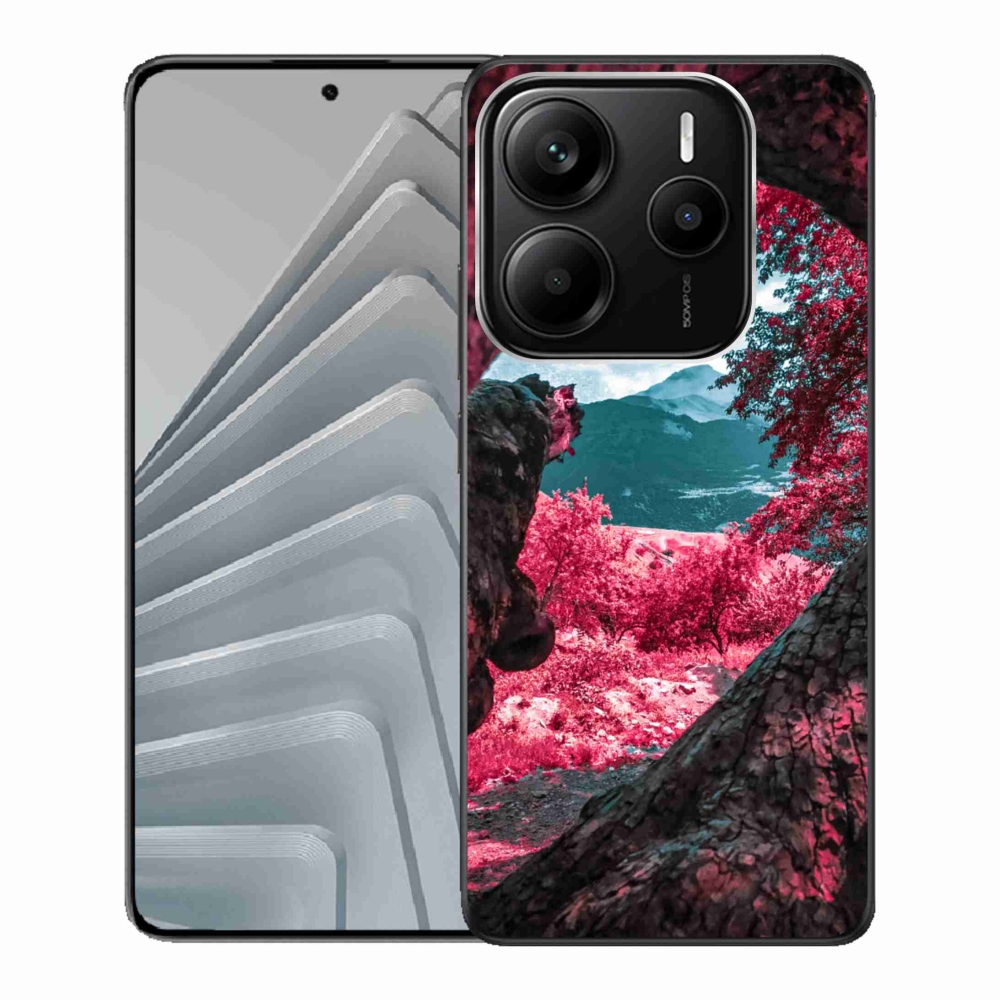 Gél borítás mmCase a Xiaomi Redmi Note 14 5G-hez - hegyi kilátás