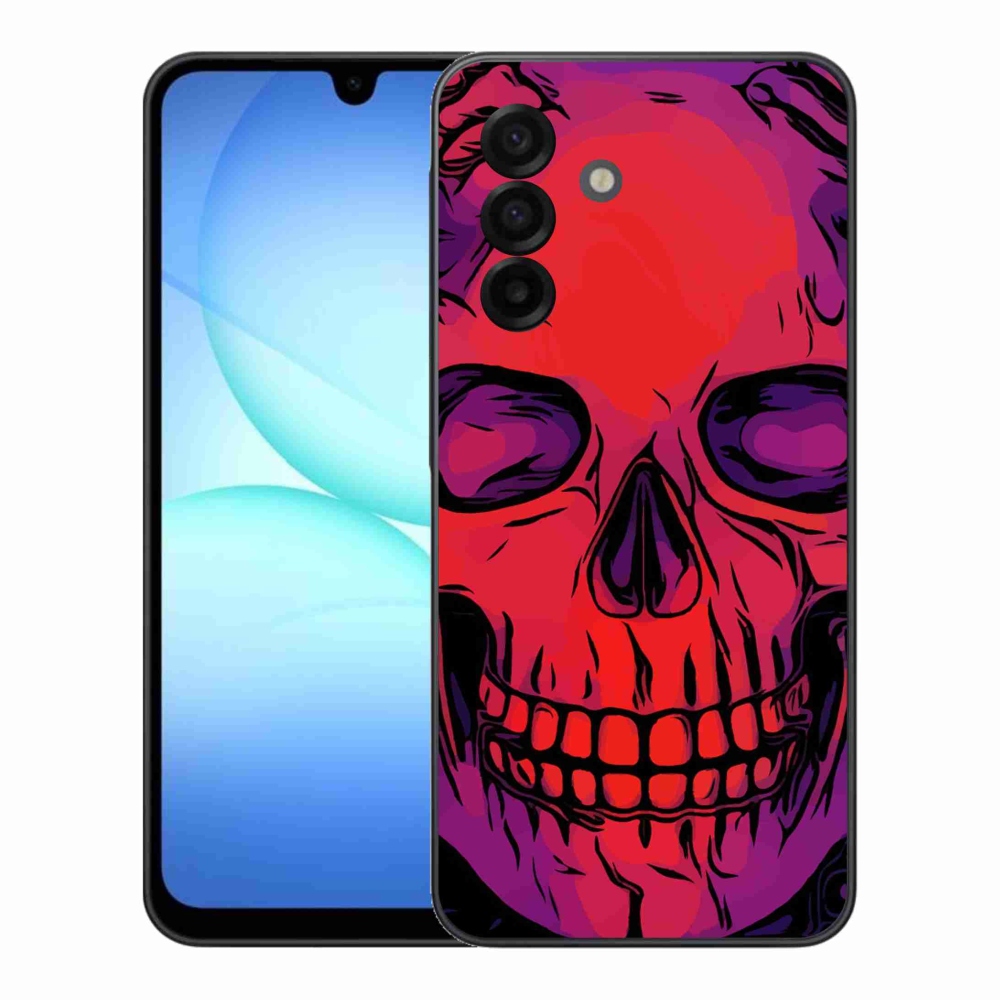 Gél védőburkolat mmCase Samsung Galaxy A17 4G/5G - koponya