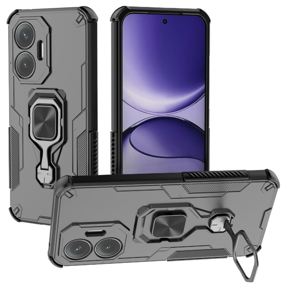 Lyukálló borítás a Xiaomi Poco F7 5G készülékhez - fekete