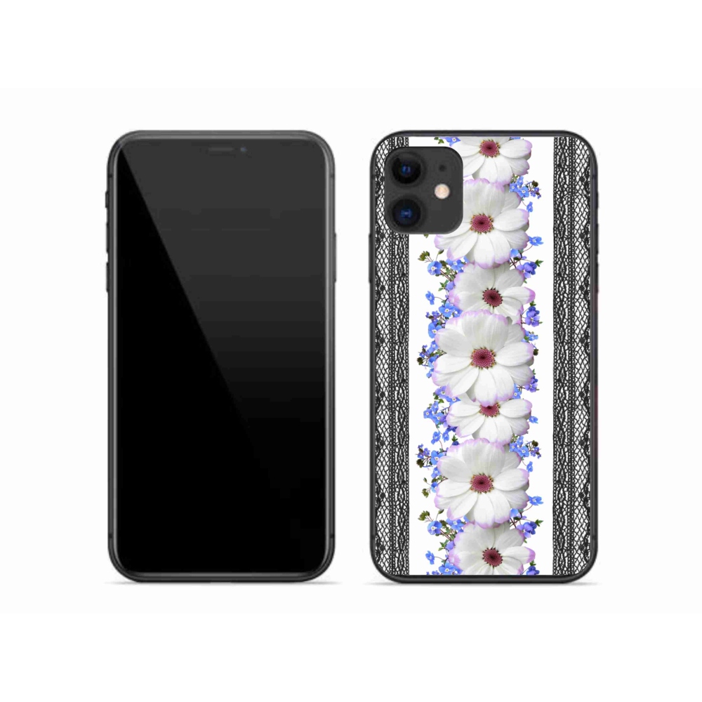 Gél borítás mmCase iPhone 11 - virágok 8