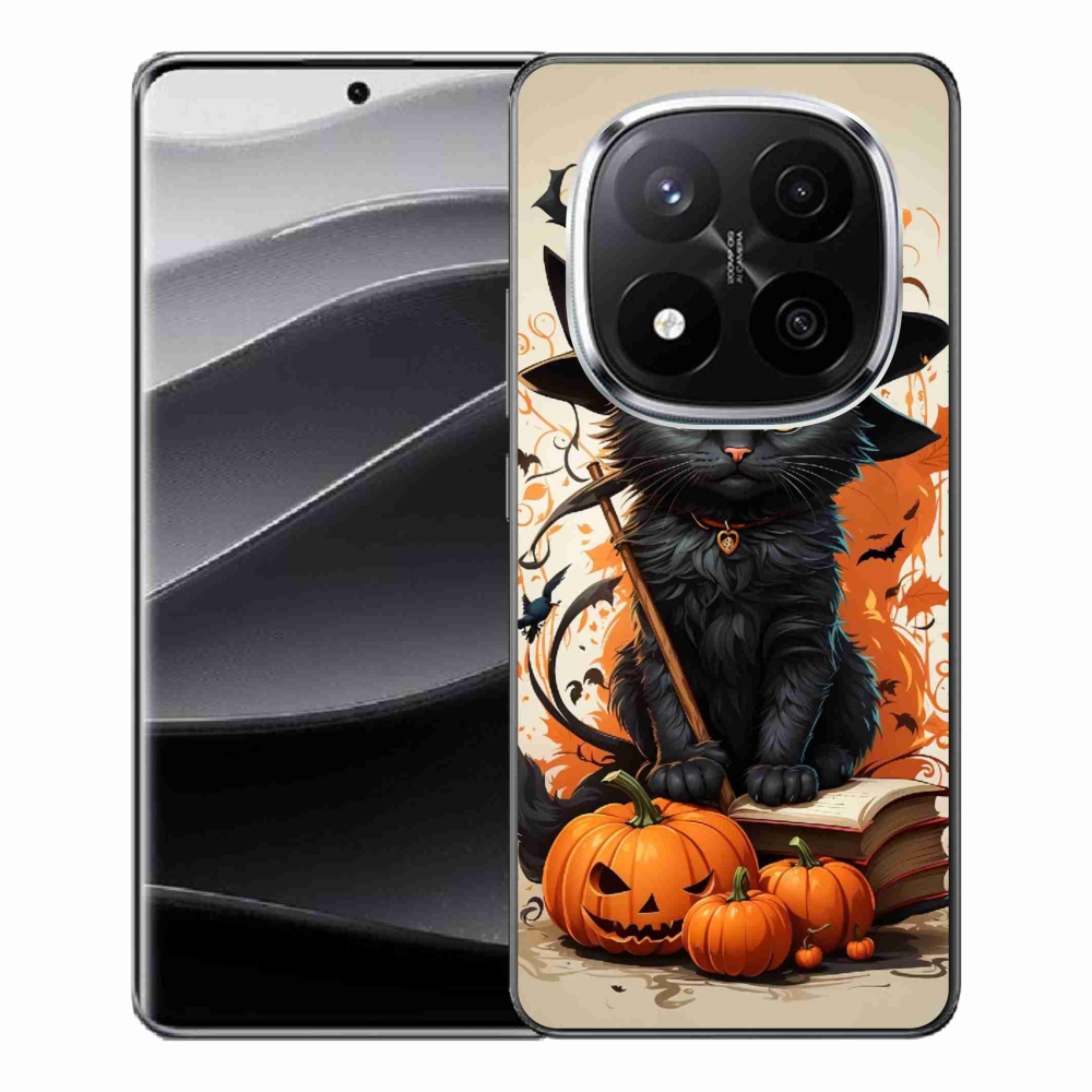 Gél borítás mmCase a Xiaomi Redmi Note 14 Pro+ 5G - macska varázslóhoz