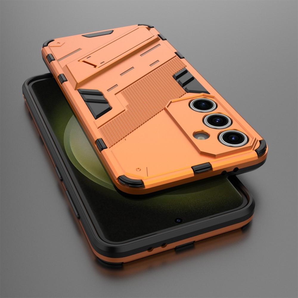 Tartós borítás Samsung Galaxy S24 FE készülékhez - narancssárga