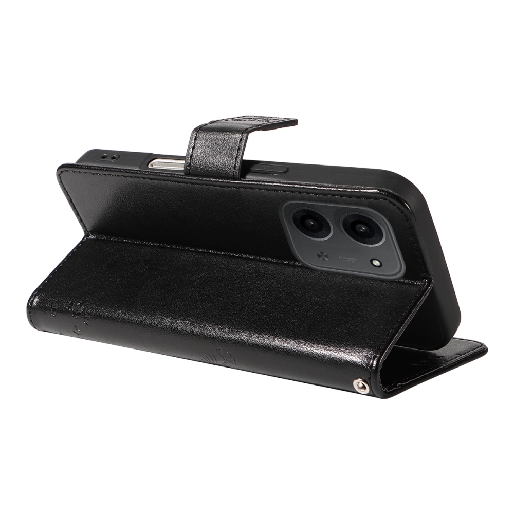 Fák könyve tok Xiaomi Redmi 15C 4G (171mm)/Poco C85 4G (171mm) - fekete