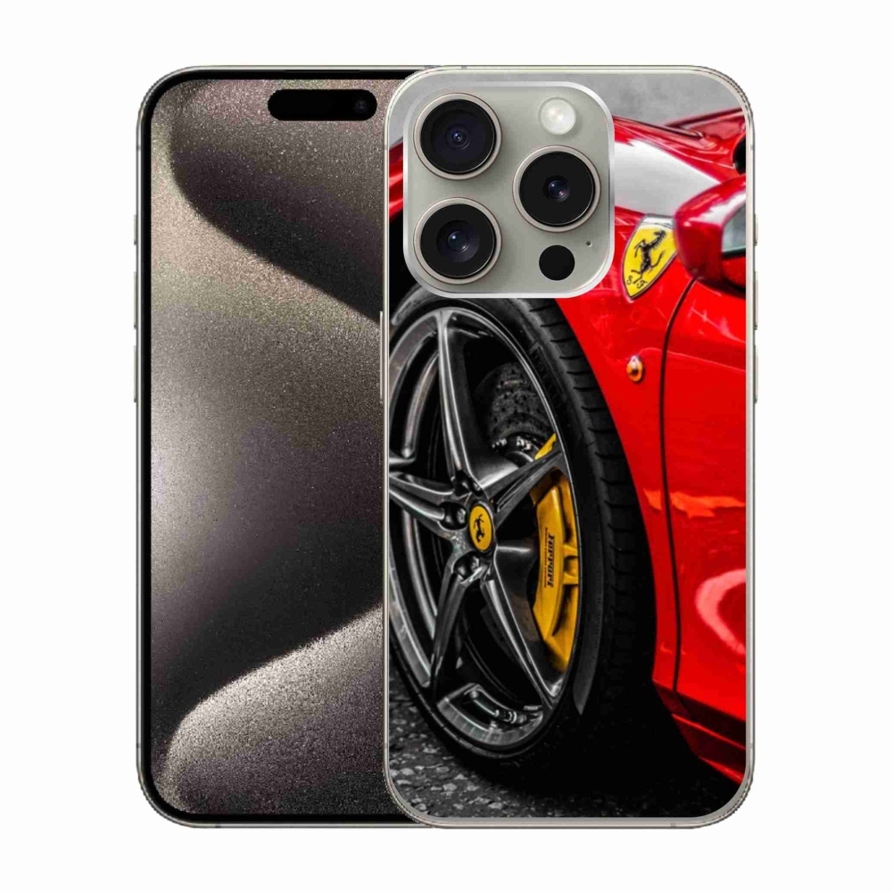 Zselés borítás mmCase iPhone 15 Pro készülékhez - autó 1