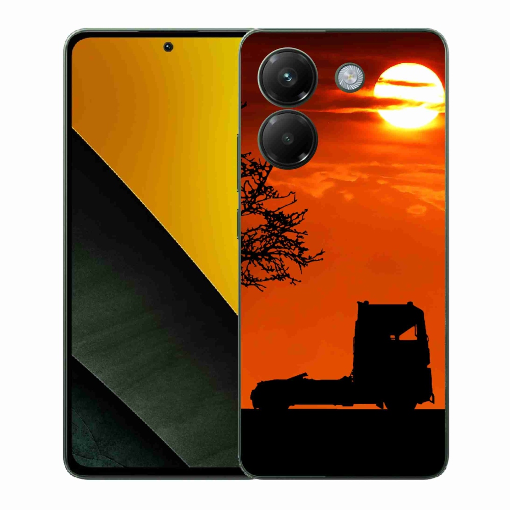 Gél borítás mmCase a Xiaomi Poco M7 Pro 5G-hez - teherautó 3