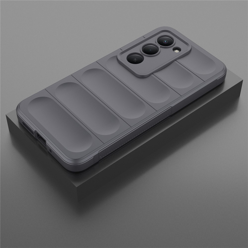 Rugg tartós zselés tok Xiaomi Redmi 15 4G (171mm) - sötétszürke