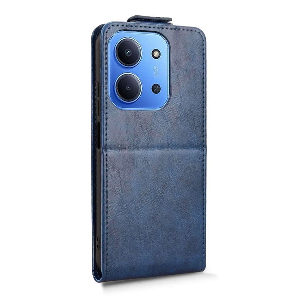 Vert flip tok Xiaomi Redmi 15C 4G (171mm)/Poco C85 4G (171mm) - kék