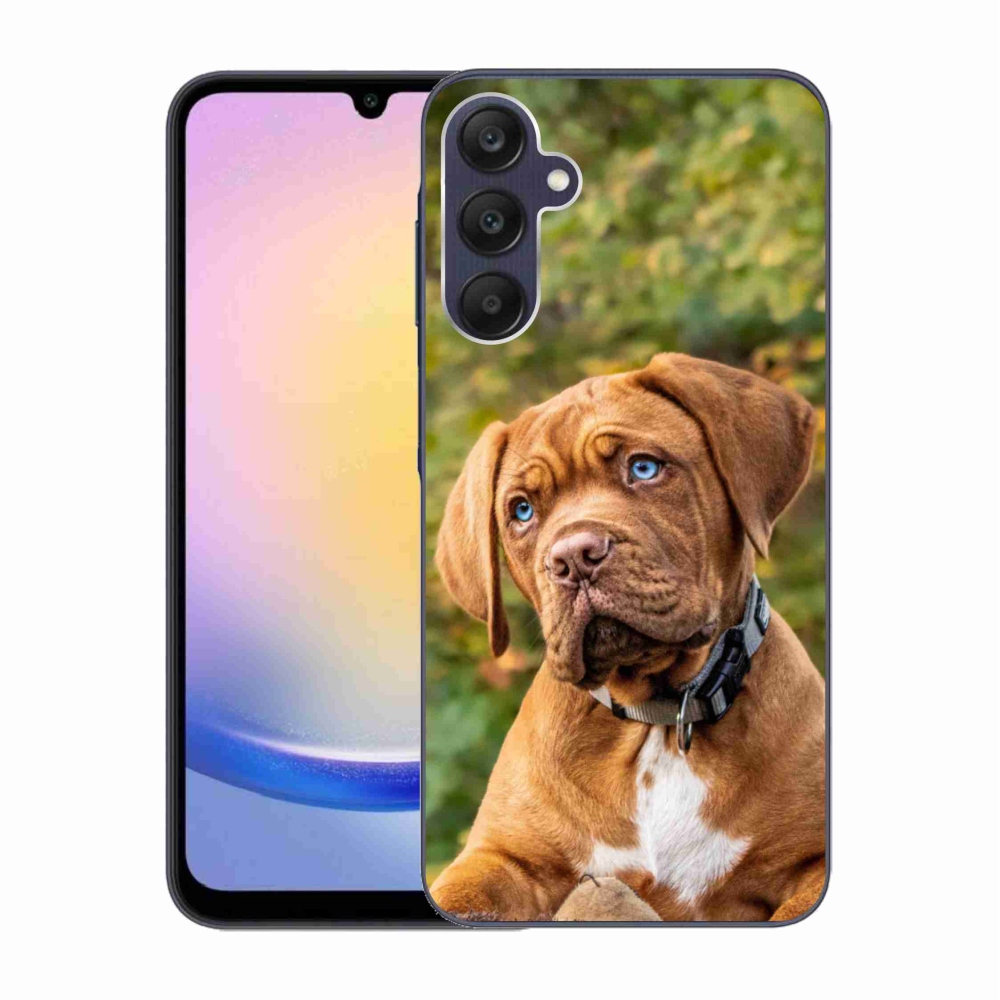 Zselés borítás mmCase Samsung Galaxy A25 5G - kölyökkutyakékhez