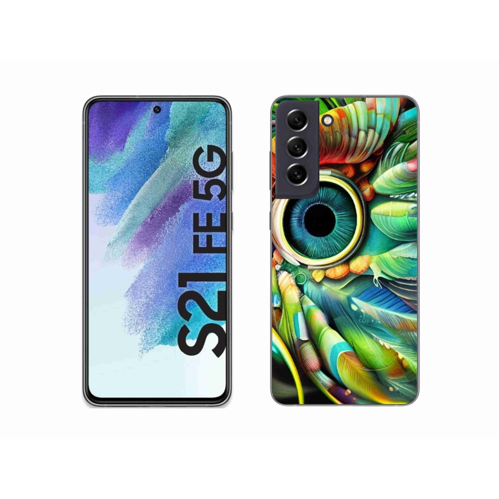 Gél borítás mmCase Samsung Galaxy S21 FE 5G - absztrakt motívum 18