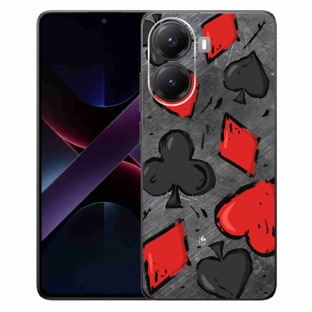 Gél borítás mmCase a Xiaomi Poco X7 Pro 5G számára - kártya 1