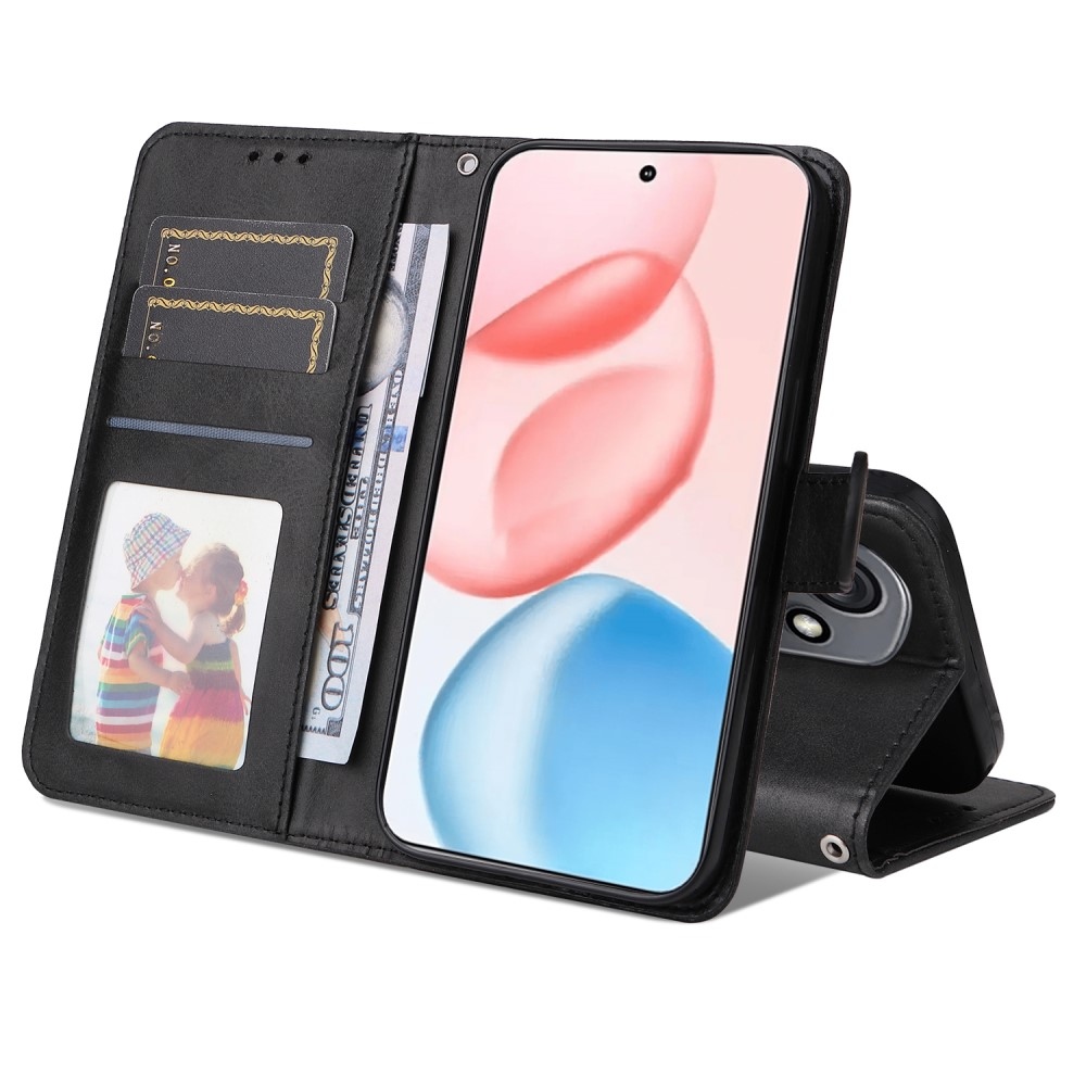 Könyvtáska a Honor 400-hoz - fekete