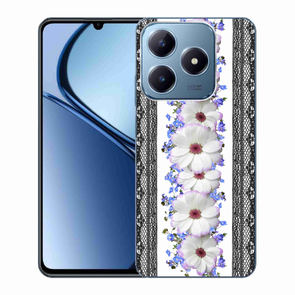 Gél borító mmCase a Realme C63 készülékhez - virágok 8