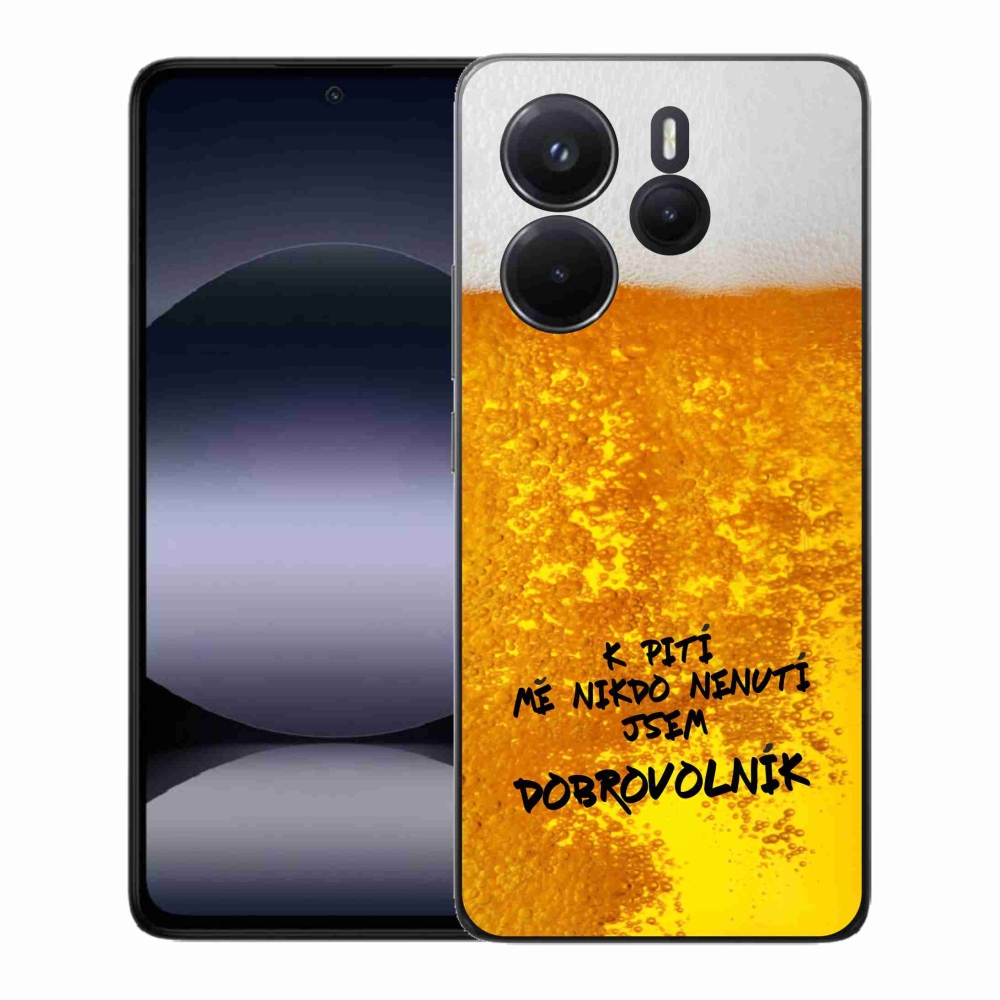 Gél borítás mmCase a Xiaomi Redmi Note 14-hez - sör motívum 4