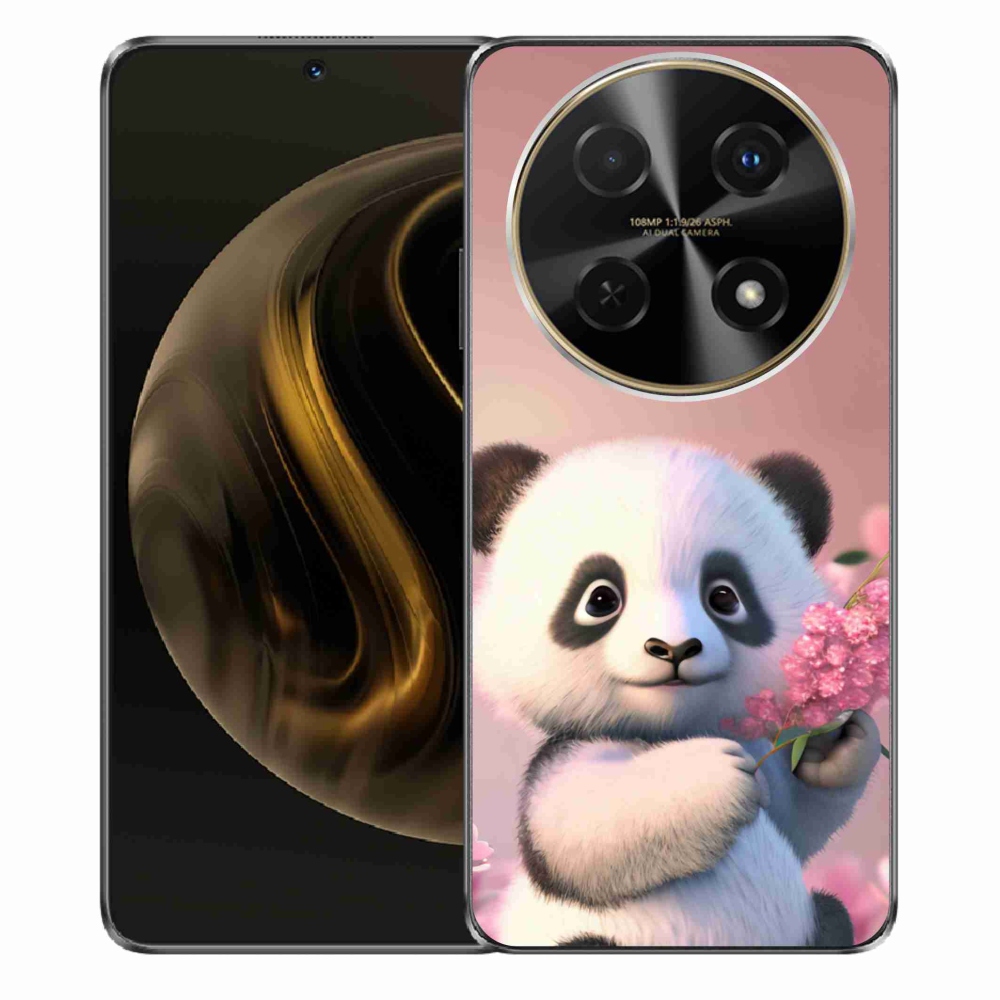 Gél borító mmCase a Huawei Nova 12i készülékhez - aranyos panda