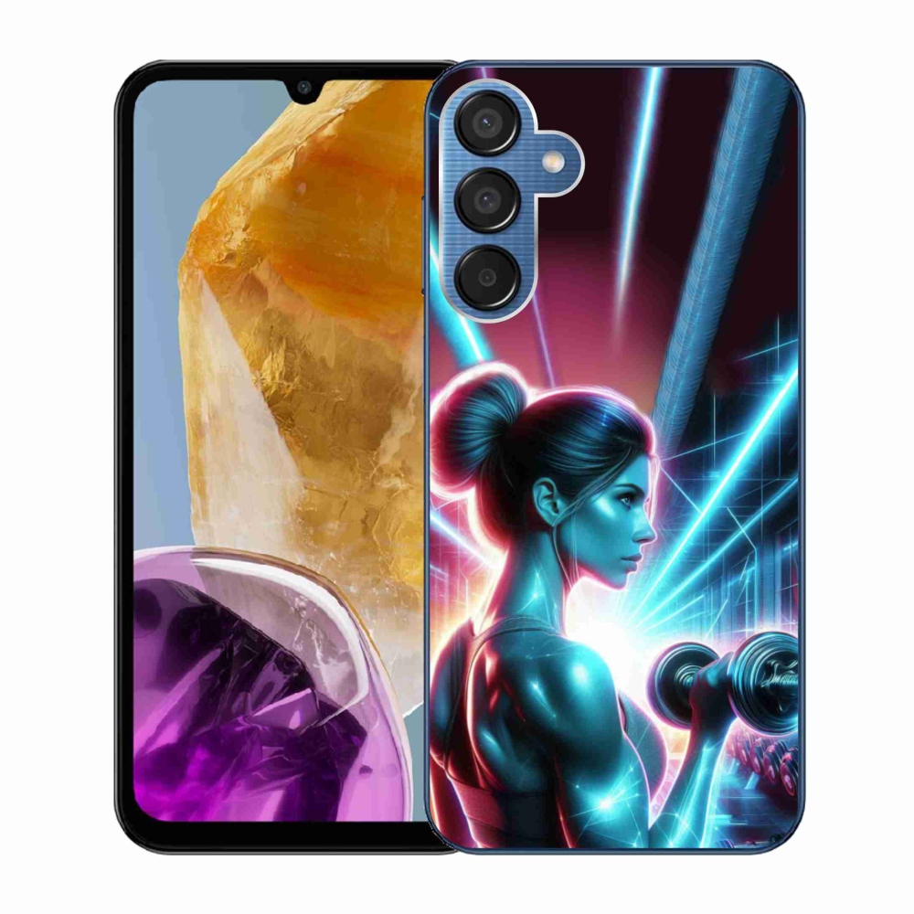 Gél borítás mmCase a Samsung Galaxy M15 5G-n - a Samsung Galaxy M15 5G növelésére