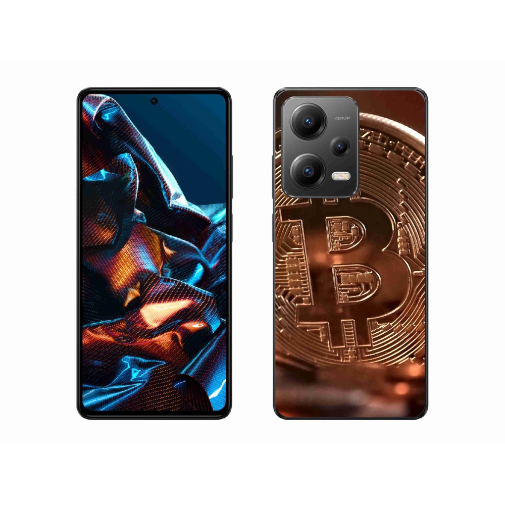 Gél tok mmCase a Xiaomi Redmi Note 12 Pro 5G számára - bitcoin