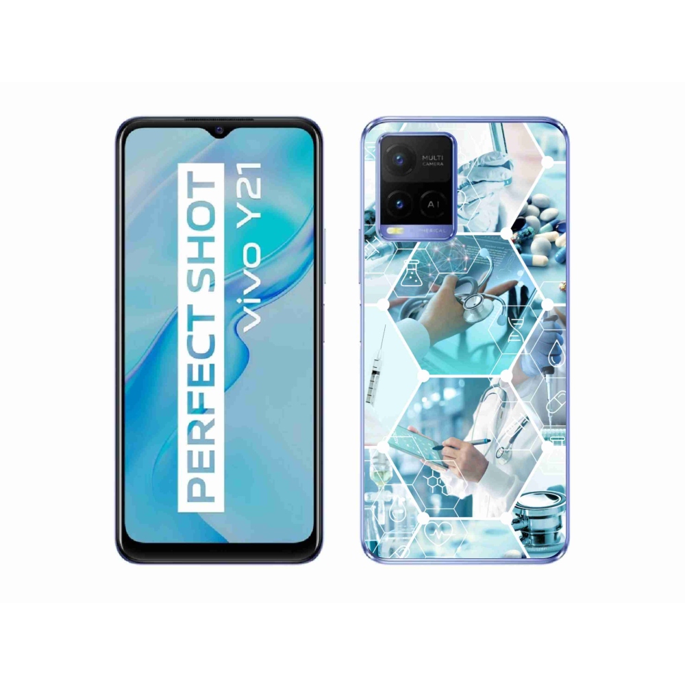 Gél borító mmCase a Vivo Y21/Y21s/Y33s készülékhez - Egészségügy