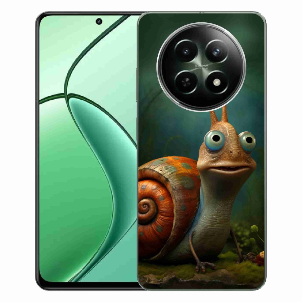 Zselés borítás mmCase a Realme 12 5G/12x 5G készülékhez - csiga