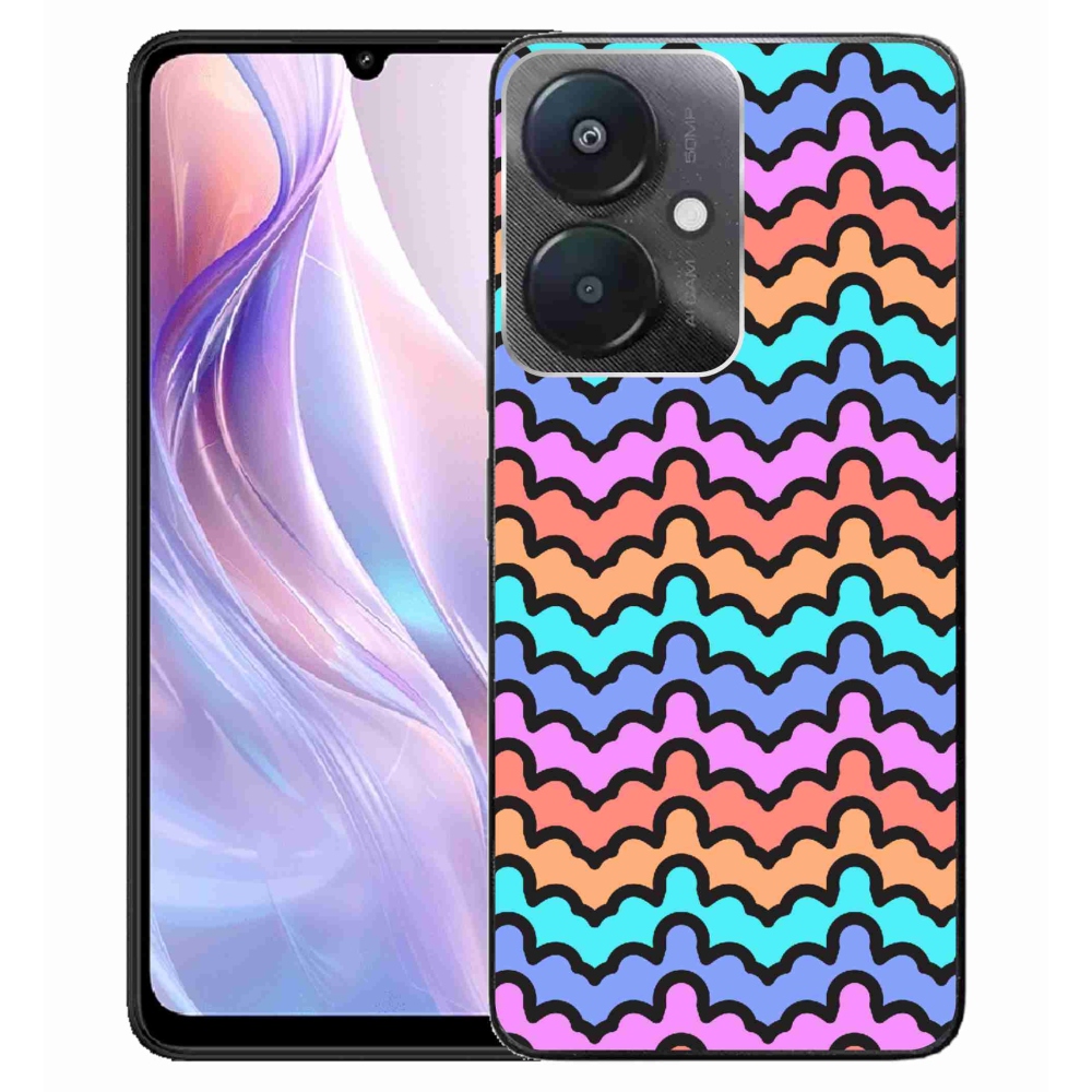 Gél borítás mmCase a Xiaomi Redmi 13C 5G számára - absztrakt motívum 30