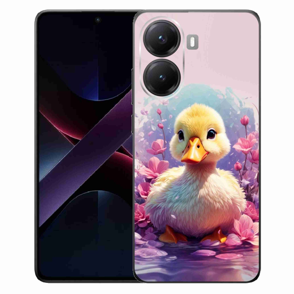 Gél borítás mmCase a Xiaomi Poco X7 Pro 5G számára - kacsa