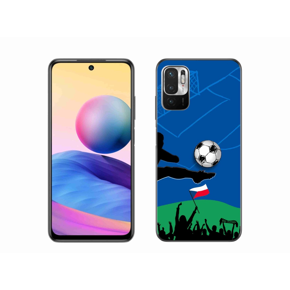 Gél borítás mmCase a Xiaomi Redmi Note 10 5G-hez - futballszurkolóknak