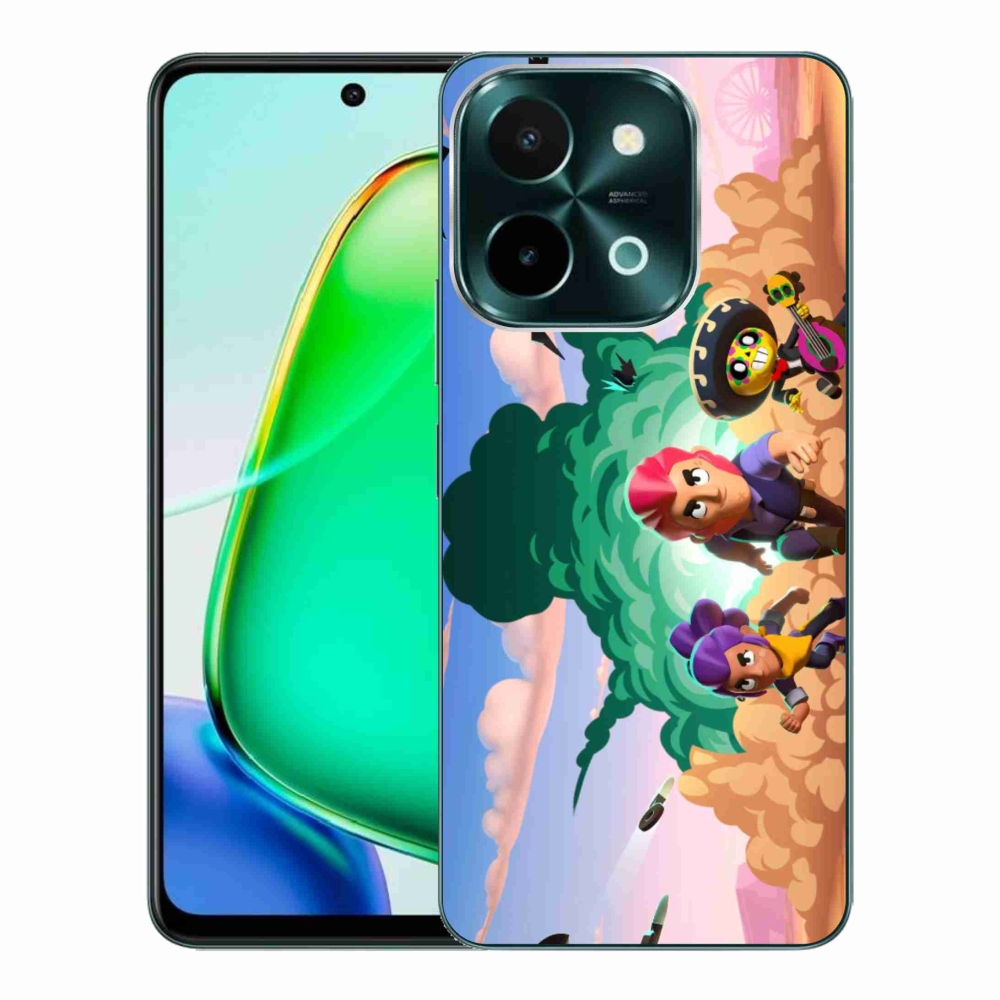 Gél borítás mmCase a Vivo Y28-hoz - verekedős csillagok